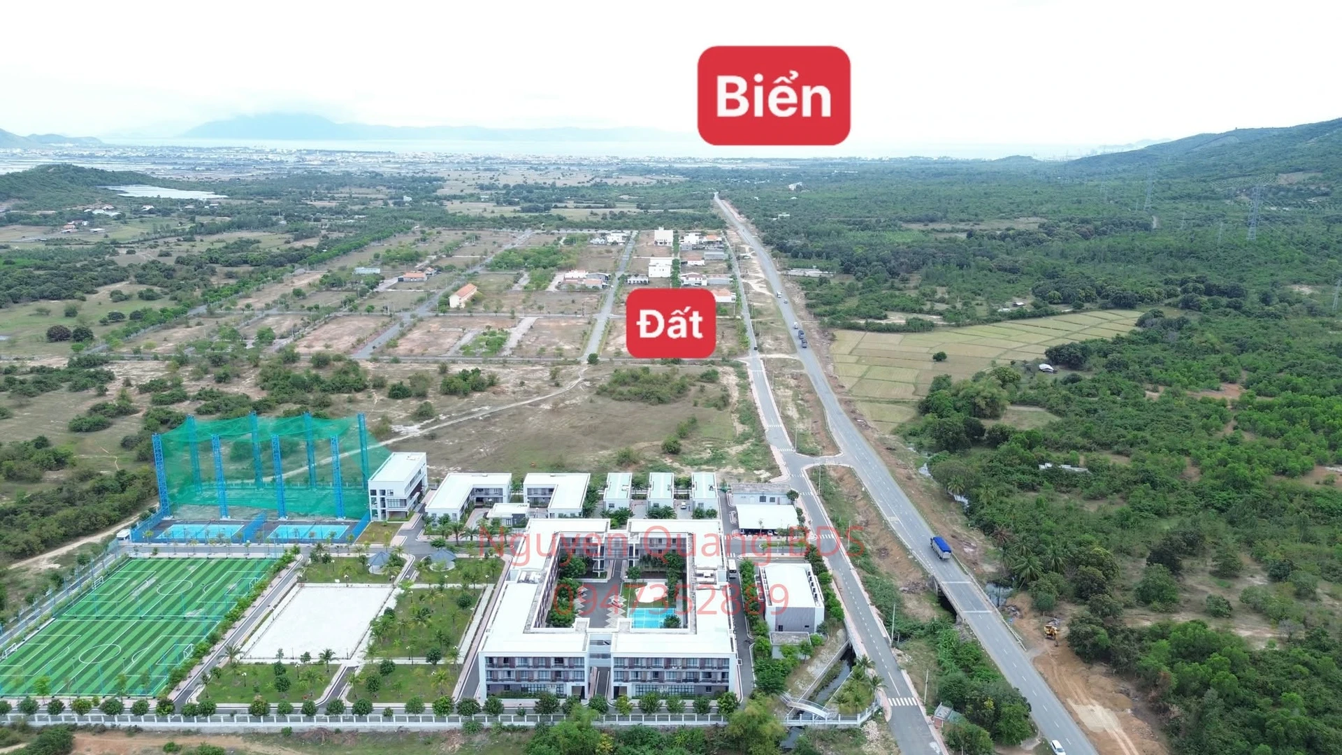 Bán đất 202m2 mặt tiền QL26B Nam Vân Phong Khánh Hòa - Ảnh 1