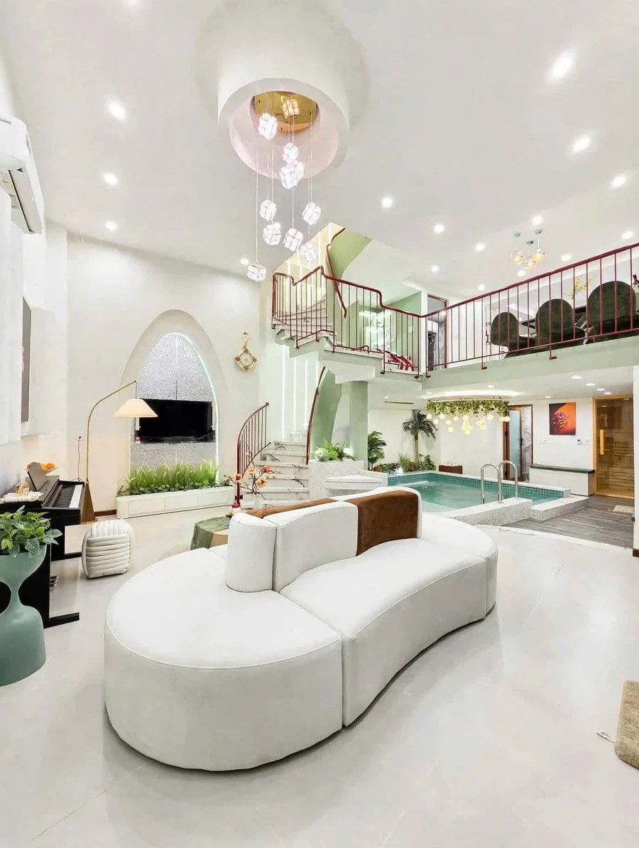 Bán nhà 4 tầng 61m² mặt tiền Cô Bắc, có hồ bơi, 11,45 tỷ - Ảnh thu nhỏ 5