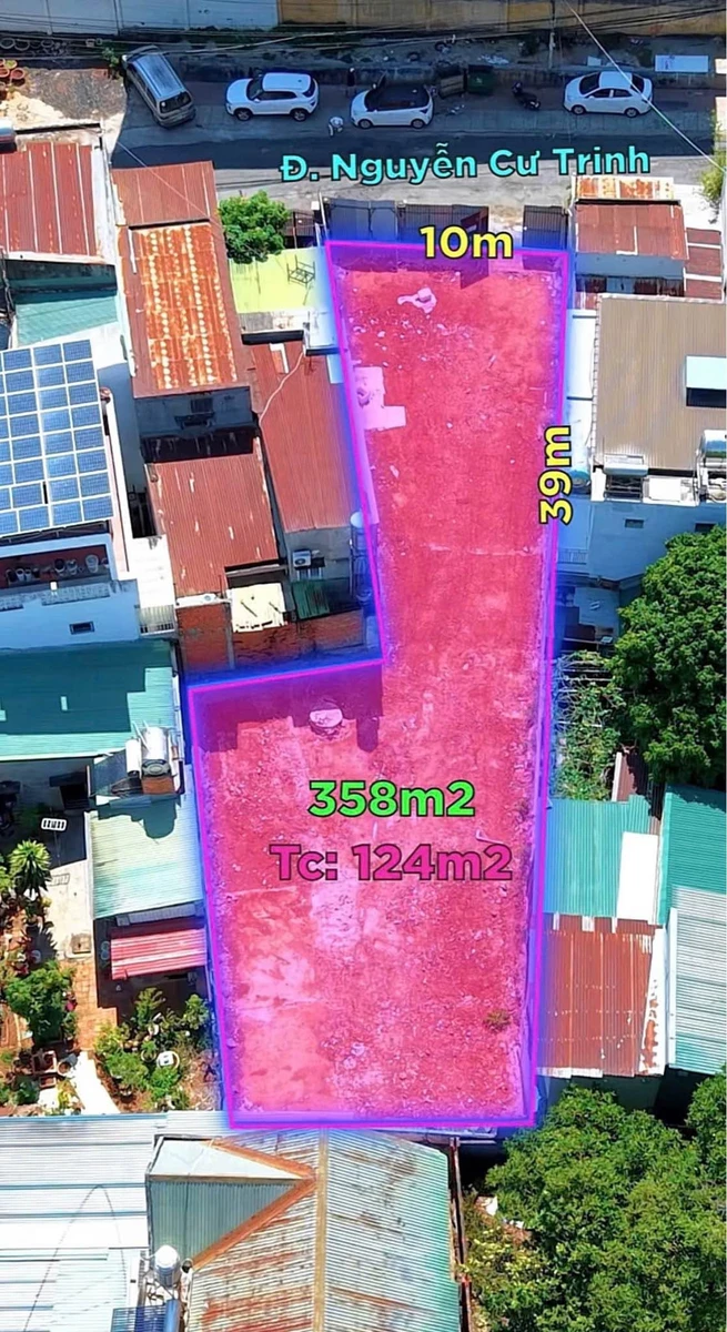 Bán đất mặt tiền 358m2 đường Nguyễn Cư Trinh, Buôn Ma Thuột giá 8,5 tỷ - Ảnh 1