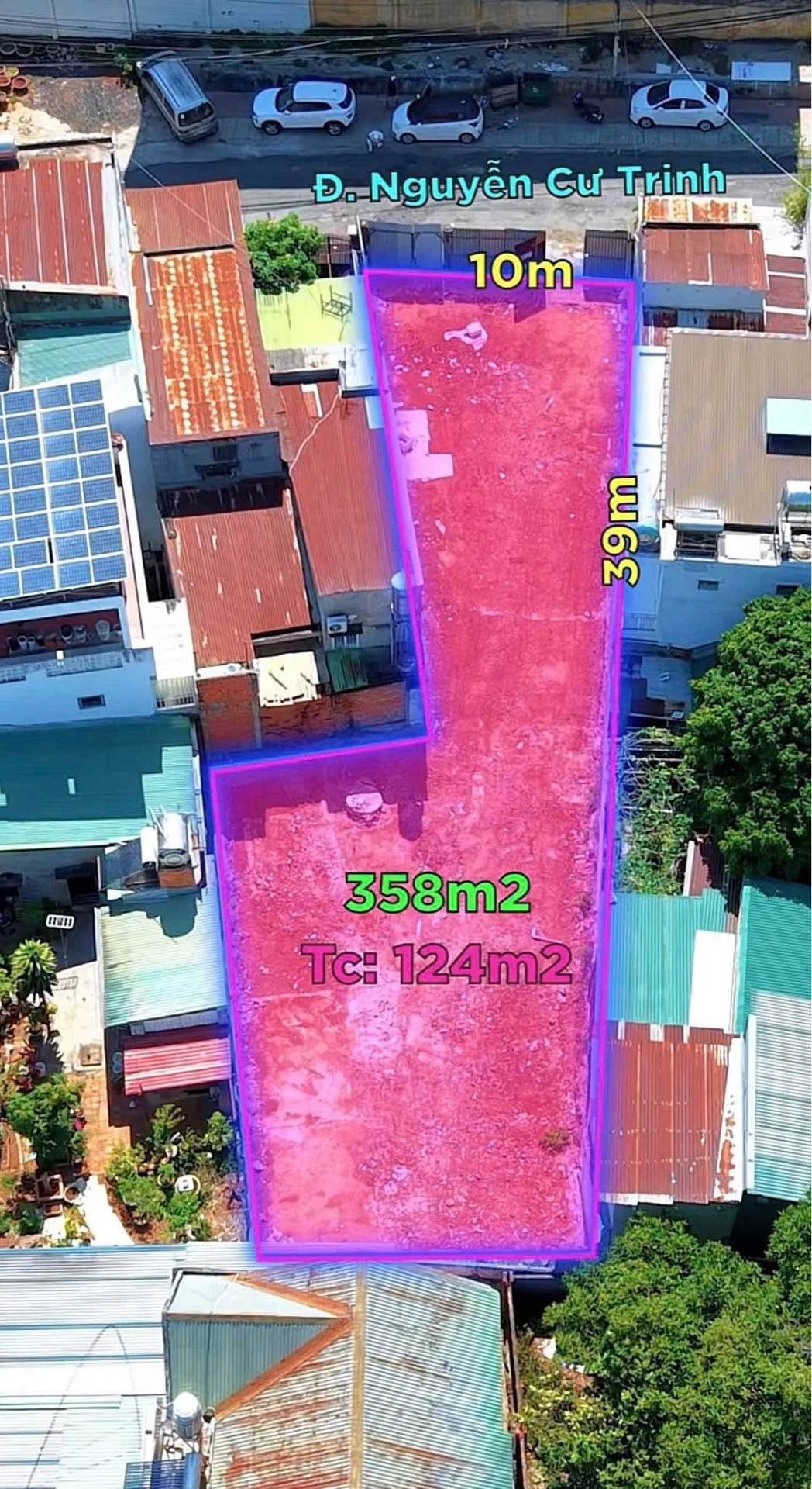 Bán đất mặt tiền 358m2 đường Nguyễn Cư Trinh, Buôn Ma Thuột giá 8,5 tỷ - Ảnh 1