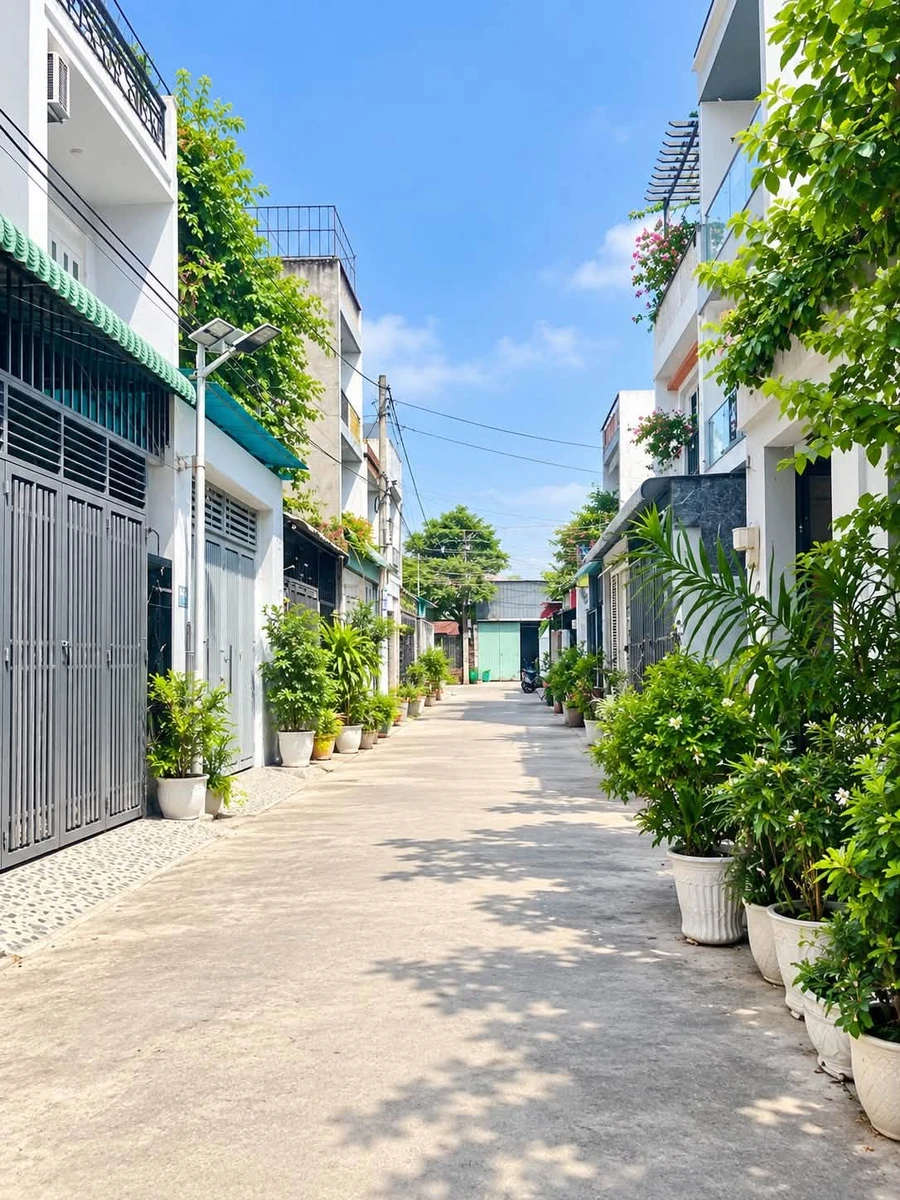 Bán nhà trệt gác đúc 52m² 2PN hẻm nhựa 6m đường Trường Lưu, Long Trường, Thủ Đức giá 3,9 tỷ - Ảnh 1
