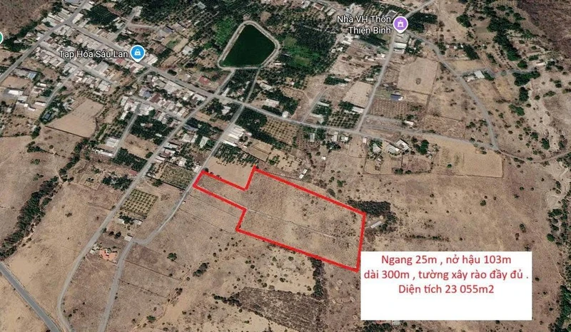 Bán 2,3 hecta đất cây trồng Mũi Né, Phan Thiết