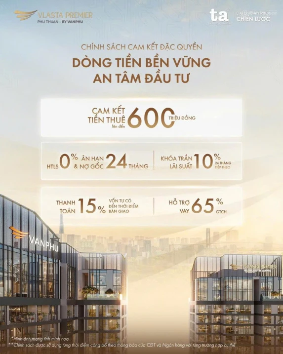 Suất nội bộ 2PN2WC giá chỉ từ 5,8tỷ thanh toán 15% nhận nhà cam kết cho thuê đến 600tr HTLS 0% 24th - Ảnh thu nhỏ 2