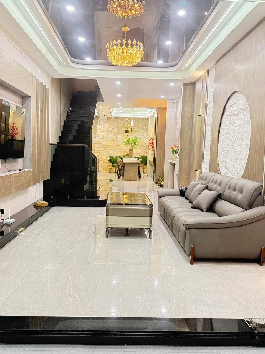Bán nhà mới full nội thất hẻm 53 Phạm Ngũ Lão thông Trần Phú, 4x23m, giá 4,65 tỷ - Ảnh 1