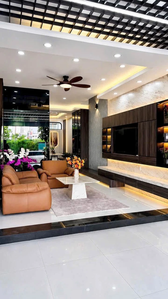 Bán nhà 5x18m có thang máy, 4PN 5WC full nội thất, đường D4 Tân Mỹ, Quận 7 - Ảnh thu nhỏ 3