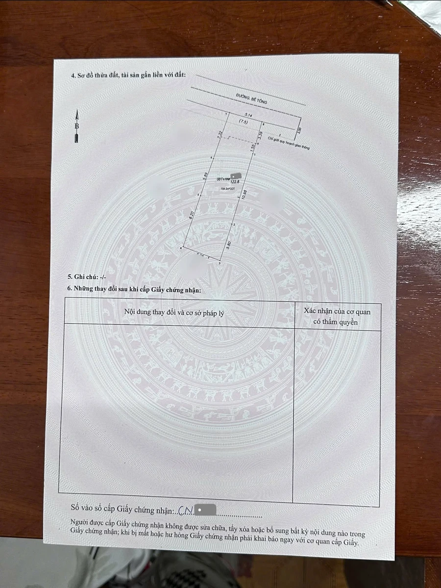 Bán đất 122,8m2 gần Ký Túc Xá Làng Đại Học, Dĩ An - 5,5 tỷ - Ảnh thu nhỏ 4
