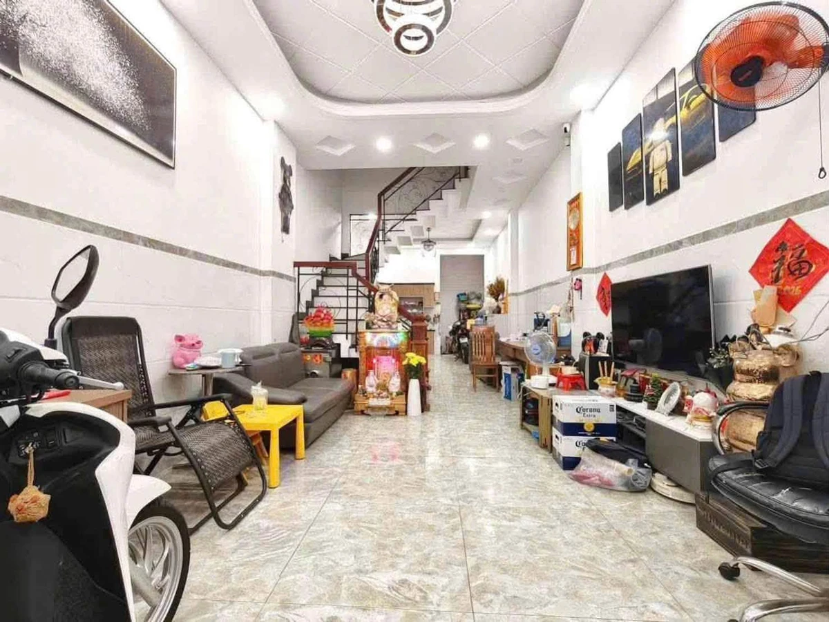 Bán nhà 4 tầng 72m2 hẻm ô tô 8m gần Thoại Ngọc Hầu, Phú Thạnh, Tân Phú, 10,99 tỷ - Ảnh thu nhỏ 2