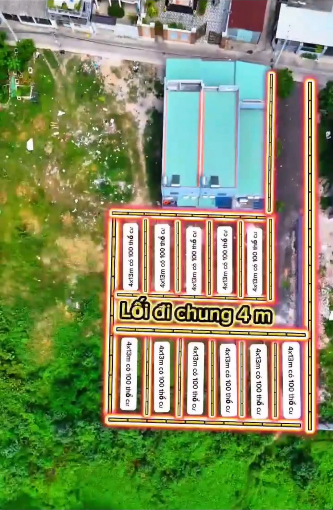 Bán 2 lô đất liền kề Bình Chánh, 52m², sổ đỏ, 6 tỷ - Ảnh 1