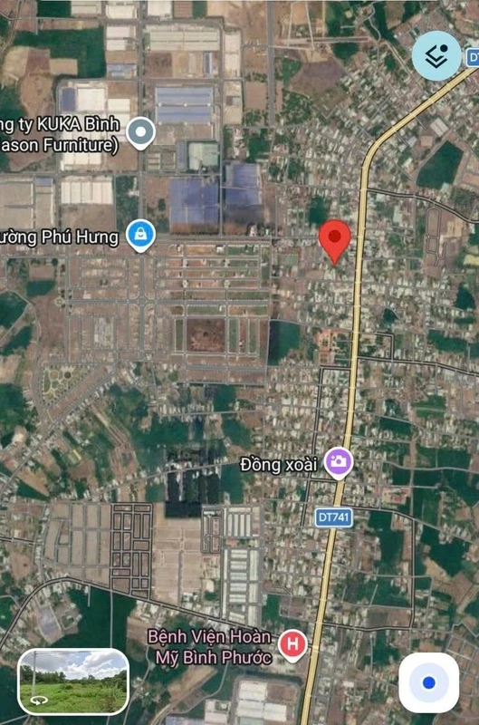 Bán đất Tiến Hưng Đồng Xoài 500m² hơn 1 tỷ
