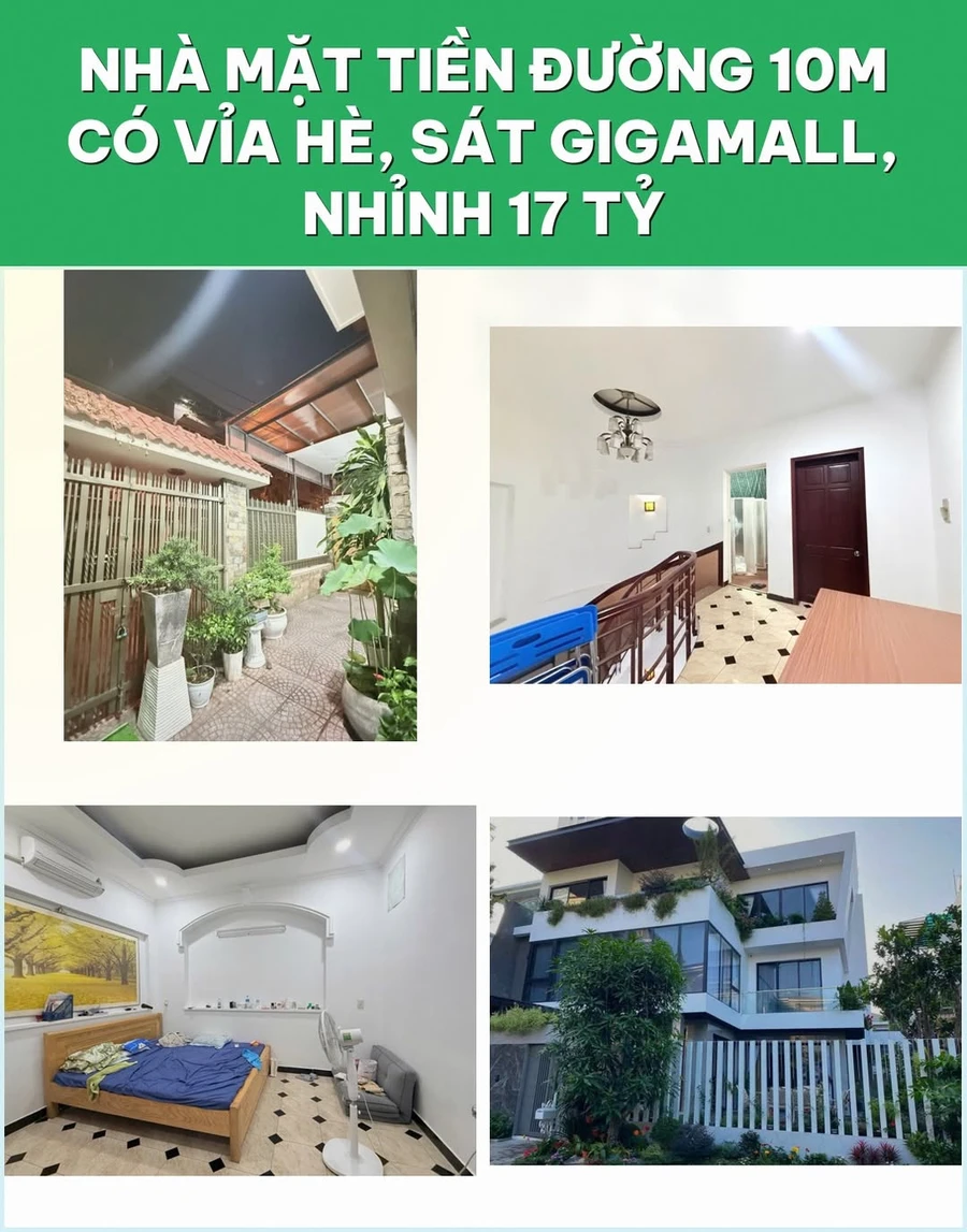 Bán nhà mặt tiền Phạm Văn Đông, 120m2, 3PN, 17 tỷ, Thủ Đức - Ảnh 1