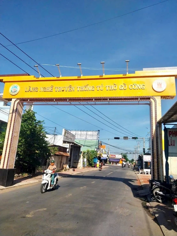 Bán nền đất 155m² gần chợ Tân Trung Gò Công 300 triệu