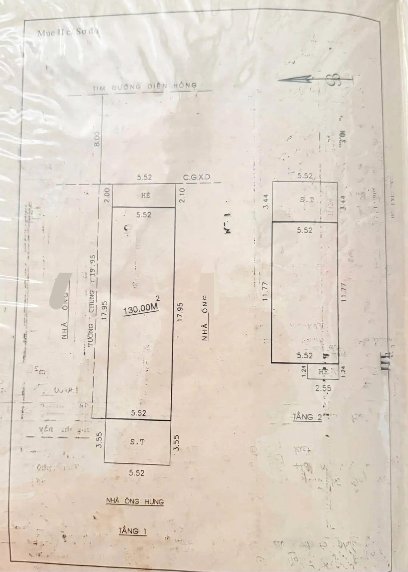 Bán nhà mặt tiền Diên Hồng 130m2 gần Vũ Bảo - Ảnh 1