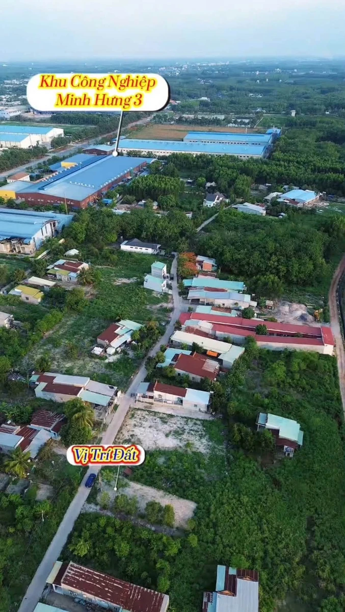 Bán 3 lô liền kề đất Minh Hưng 145m2 giá 599 triệu - Ảnh 1