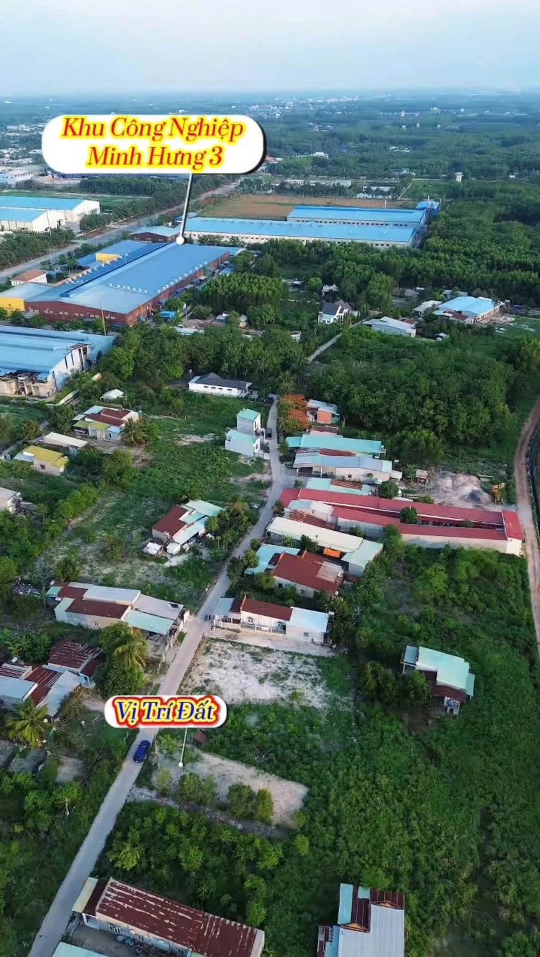 Bán 3 lô liền kề đất Minh Hưng 145m2 giá 599 triệu - Ảnh 1