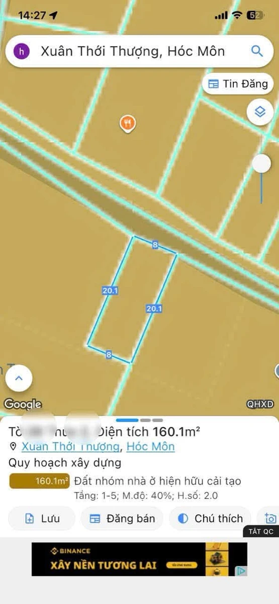 Bán đất Bà Điểm Hóc Môn 160m² SHR 4.9 tỷ gần Phan Văn Hớn - Ảnh thu nhỏ 4