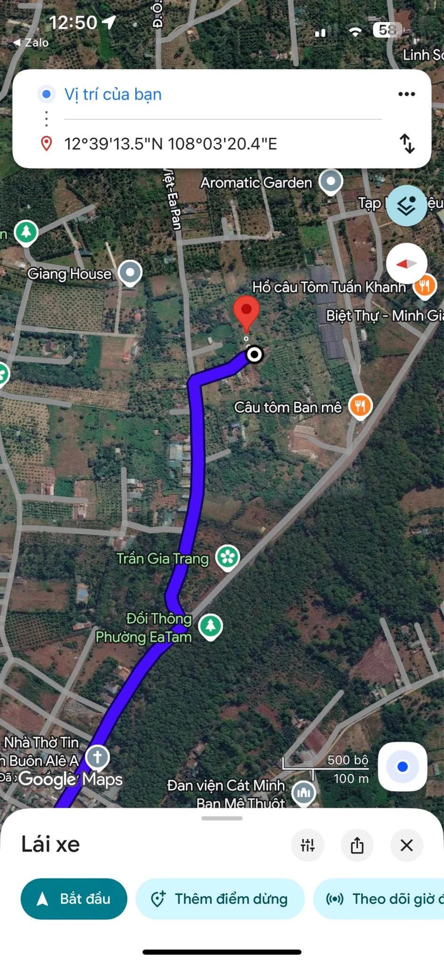 Bán đất 500m2 Eatam gần đồi thông 850 triệu - Ảnh 1