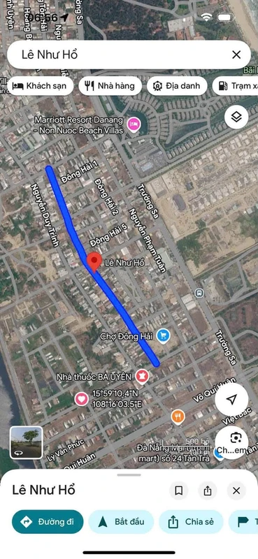 Bán đất Lê Như Hổ 101,2m² gần biển Non Nước, Đà Nẵng
