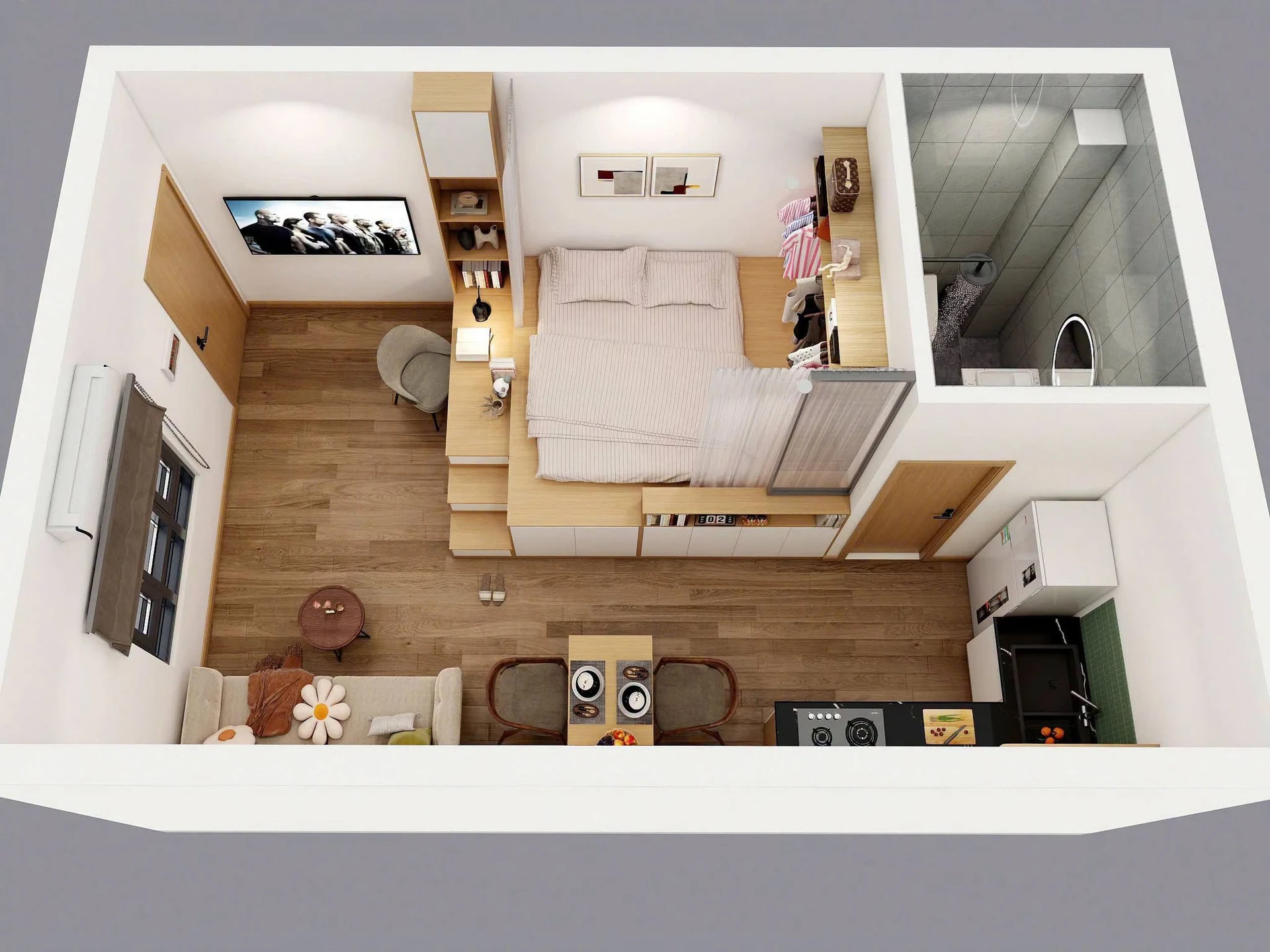 Bán căn hộ studio 30m² MT Duy Tân, Tân Bình, 1 tỷ - Ảnh 1