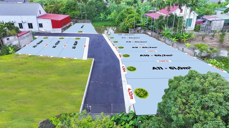 Bán đất nền 60m2 sát KCN Tràng Duệ 3 từ 8 trăm triệu