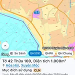 Bán đất thổ cư 50m2 Xuyên Mộc gần hồ Sông Ray 1.2 tỷ - Ảnh thu nhỏ 2
