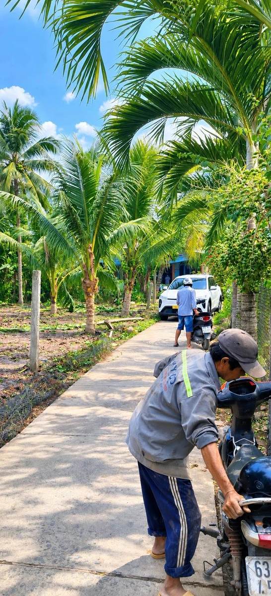 Bán đất 7x40m có 95m2 thổ cư đường xe hơi gần trường cấp 2 Tân Thạch, giá 630 triệu - Ảnh 1
