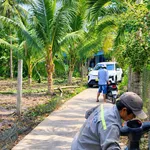 Bán đất 7x40m có 95m2 thổ cư đường xe hơi gần trường cấp 2 Tân Thạch, giá 630 triệu - Ảnh thu nhỏ 1