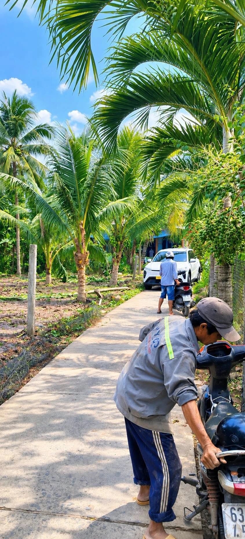 Bán đất 7x40m có 95m2 thổ cư đường xe hơi gần trường cấp 2 Tân Thạch, giá 630 triệu - Ảnh 1