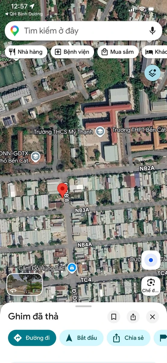 Bán đất mặt tiền kinh doanh 10x30 (300m2) khu TĐC Mỹ Phước 2, Bến Cát, Bình Dương - Ảnh thu nhỏ 4