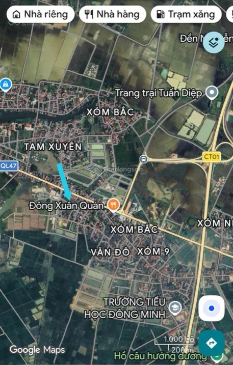Đất lô 2 mặt QL47, ngay nút giao cao tốc, 2 mặt đường phù hợp xây nhà nghỉ và đầu tư - Ảnh thu nhỏ 2
