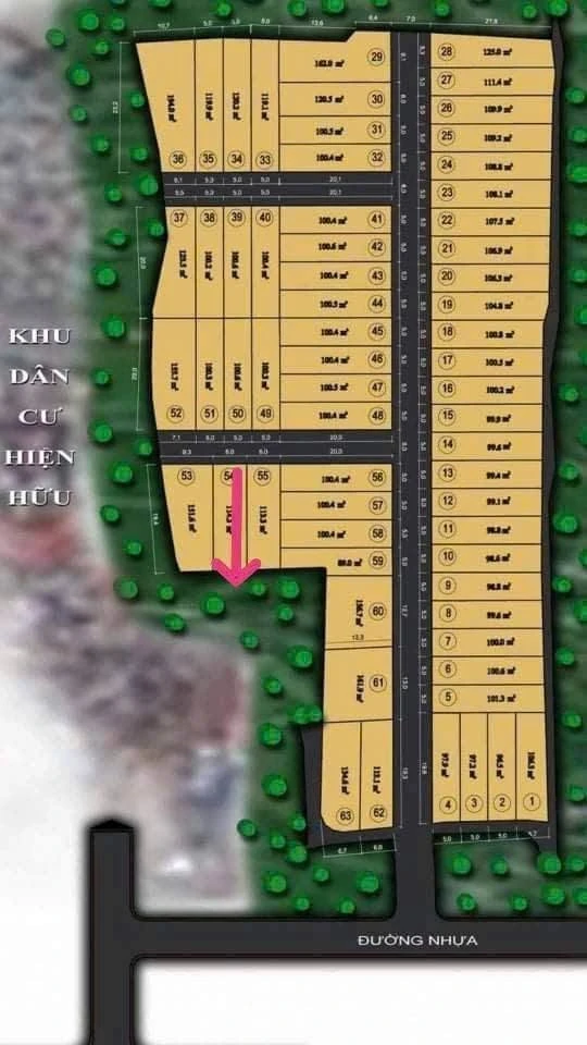 Bán đất thổ cư 114m2 ngang 6m An Phú Phan Thiết 690 triệu - Ảnh 1