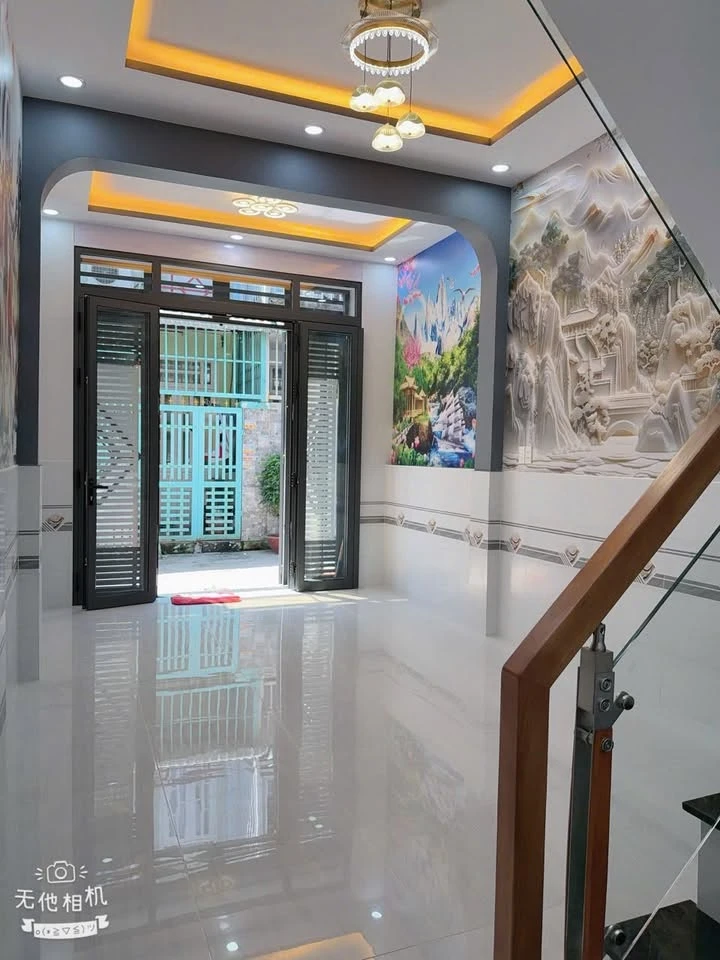 Bán nhà 1 trệt 1 lầu 3.6x12m, 2PN 2WC, hẻm xe hơi Đông Thạnh, Quận 12 - Ảnh thu nhỏ 2