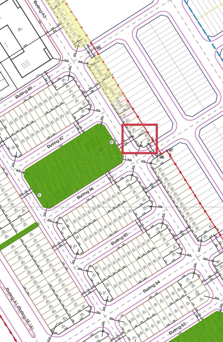 Bán đất 67,5m2 đối diện công viên đường A3 KĐT VCN Phước Long 2, giá 6,2 tỷ - Ảnh thu nhỏ 2