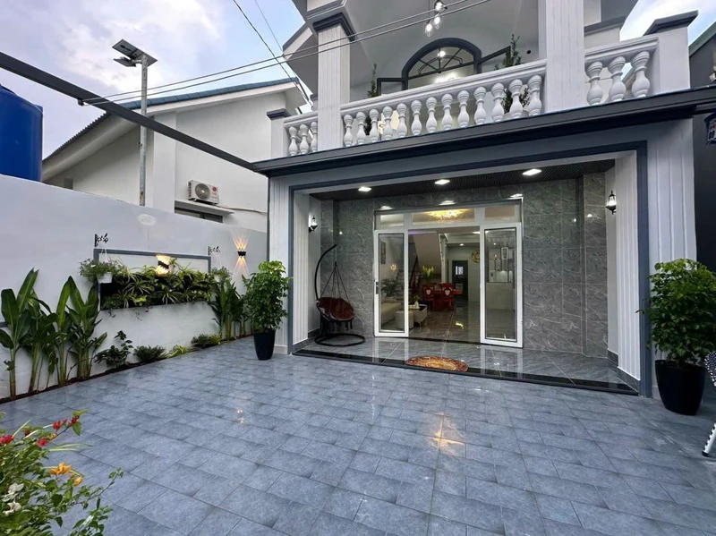 Bán villa mini 1 trệt 1 lầu 3PN 2WC gần ngã ba Tân Kim, Cần Giuộc, Long An