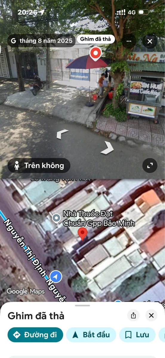Bán đất thổ cư mặt tiền Nguyễn Thị Định Phú Tài Phan Thiết 100m² - Ảnh 1