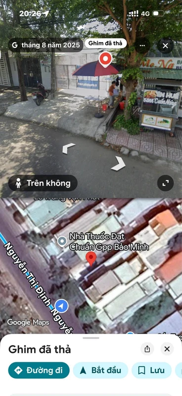Bán đất thổ cư mặt tiền Nguyễn Thị Định Phú Tài Phan Thiết 100m²