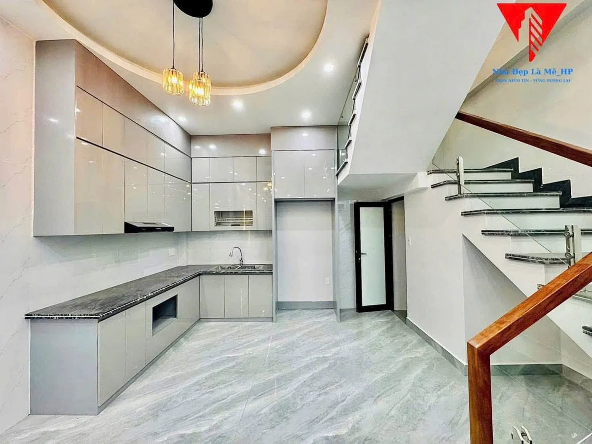 Bán nhà 4 tầng 54m2 mặt ngõ Tôn Đức Thắng, Lê Chân, Hải Phòng - Ảnh thu nhỏ 4