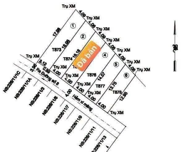 Bán 6 lô đất hẻm ô tô Linh Xuân, Thủ Đức, 53-69m2, 3.43-4.3 tỷ - Ảnh thu nhỏ 4