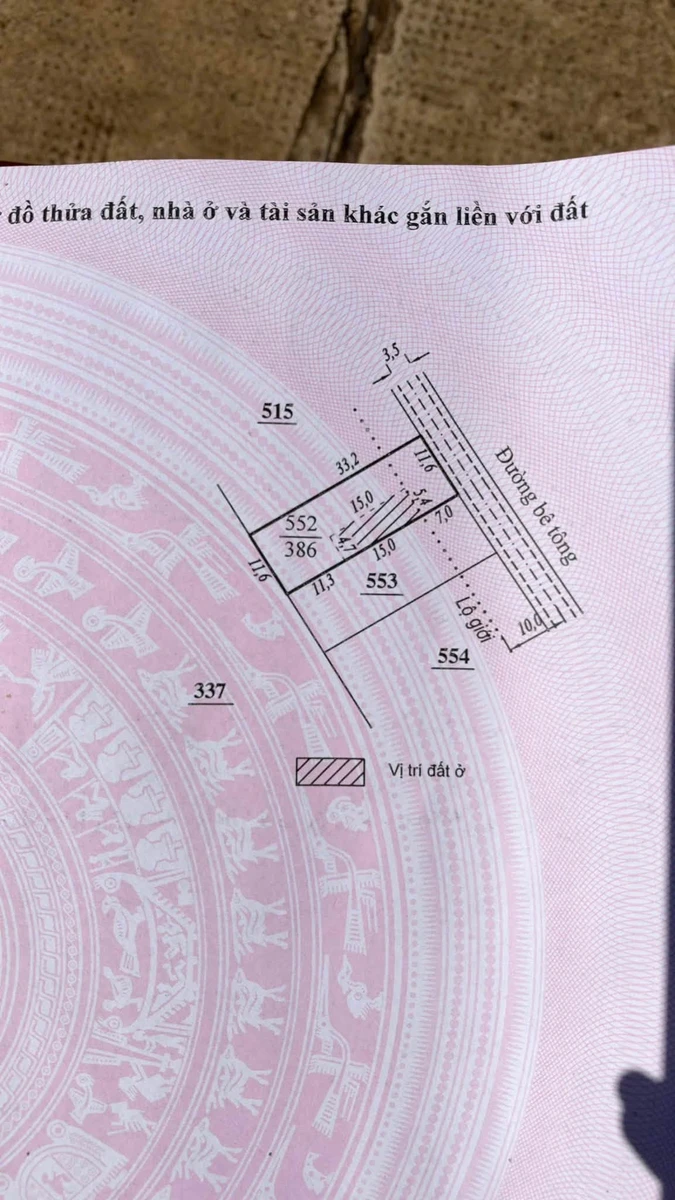 Bán đất Đông Thanh Nam Ban Lâm Hà 386m2 mặt tiền 1,3 tỷ - Ảnh thu nhỏ 2