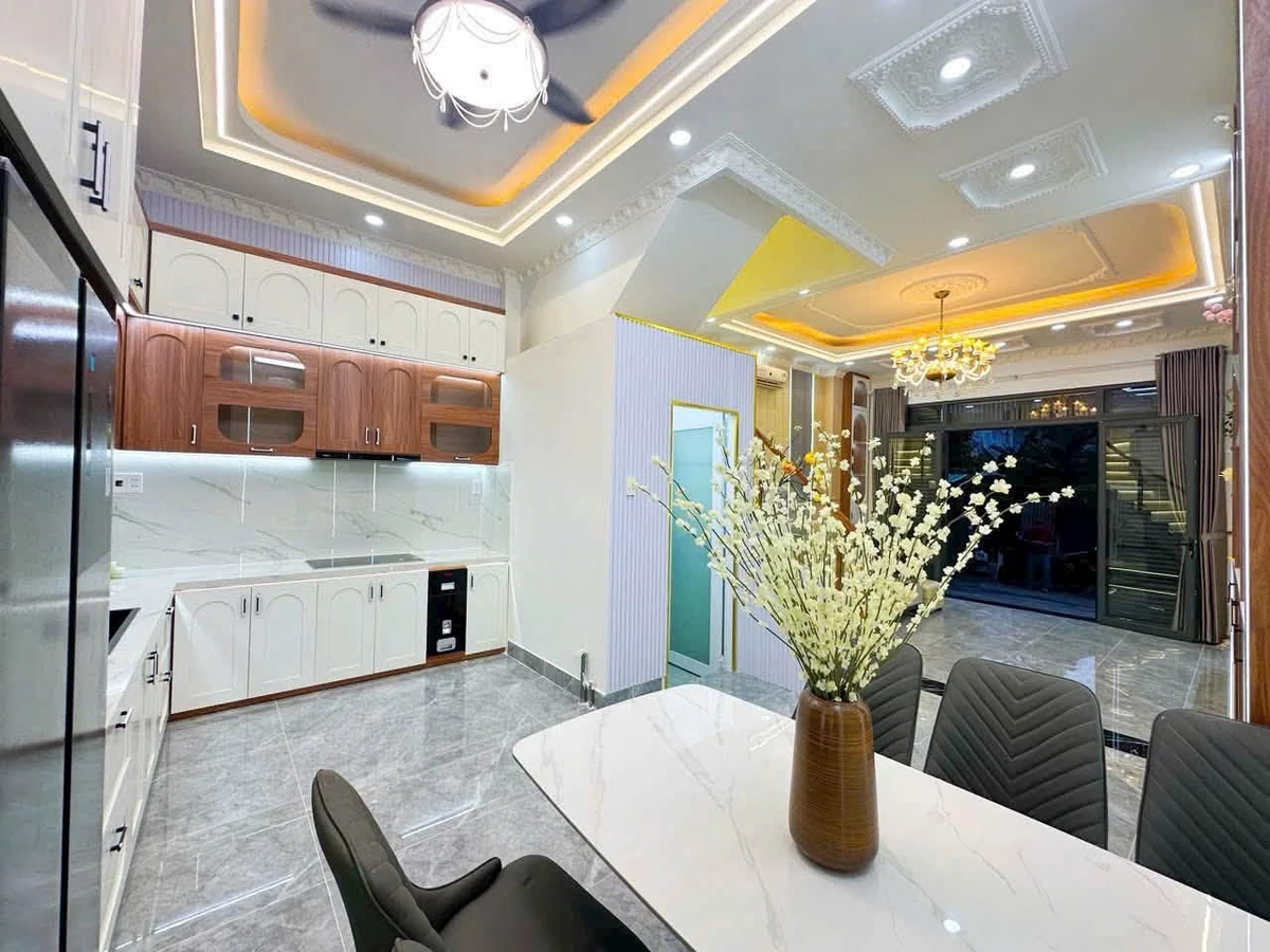 Bán nhà hẻm xe hơi Huỳnh Tấn Phát, Nhà Bè, 51m² 4PN, 7.39 tỷ - Ảnh thu nhỏ 4