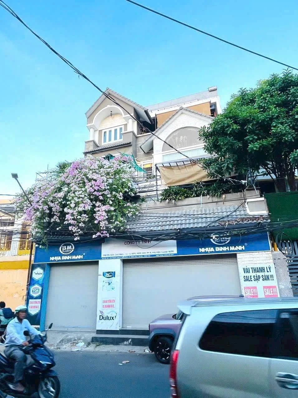 Bán nhà 3 tầng mặt tiền Nơ Trang Long 54m², 7,5 tỷ - Ảnh 1