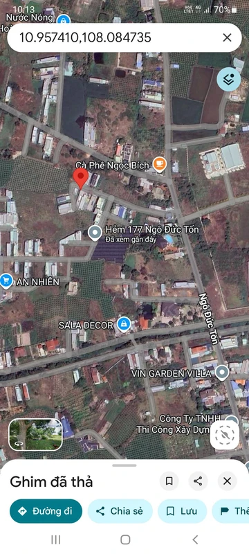 Bán nền đất 109m² Ngô Đức Tốn, Phan Thiết, 800 triệu