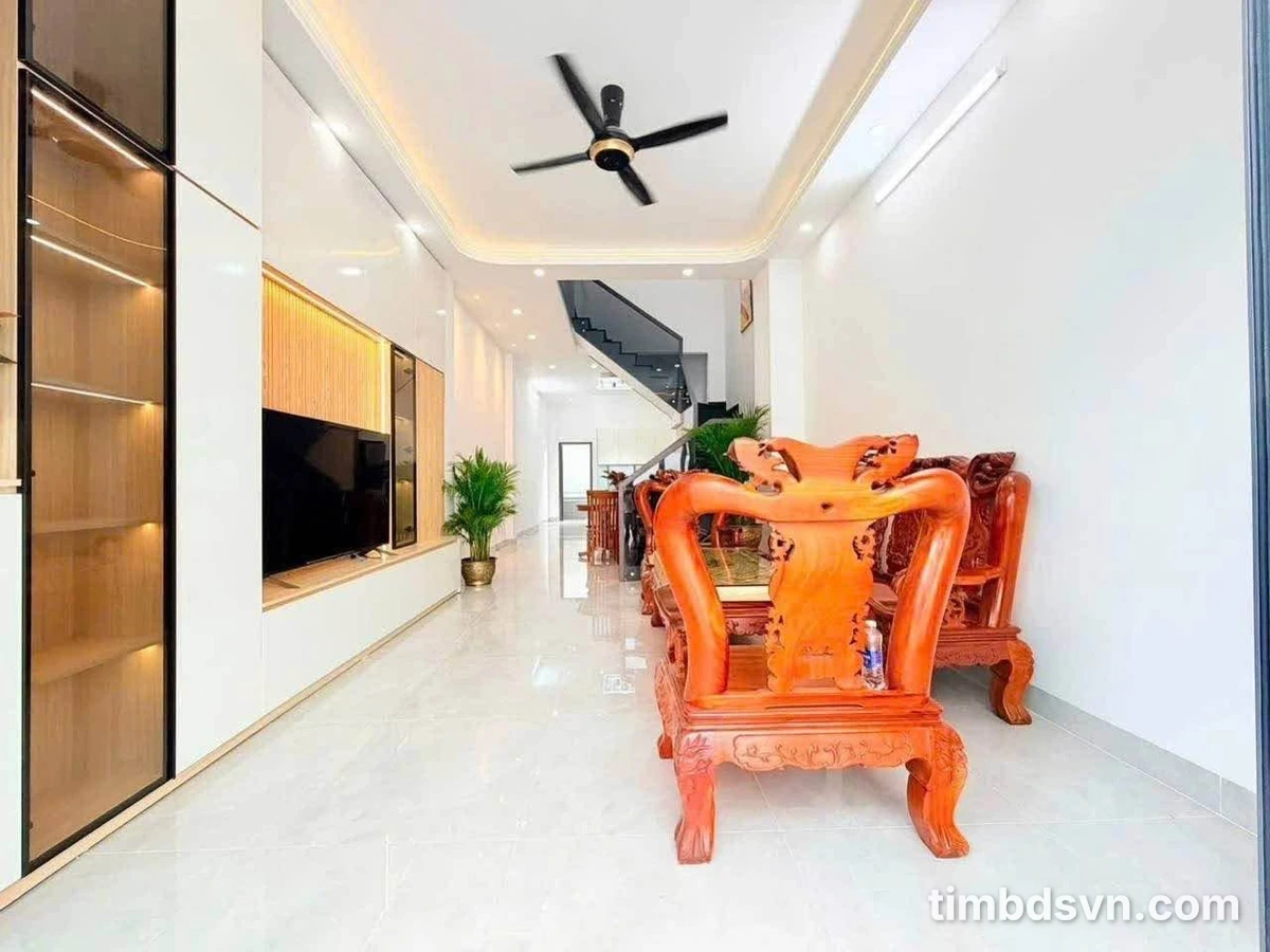 Bán nhà mới xây 2PN full nội thất 92m² Quận 12 - 4,95 tỷ - Ảnh thu nhỏ 3