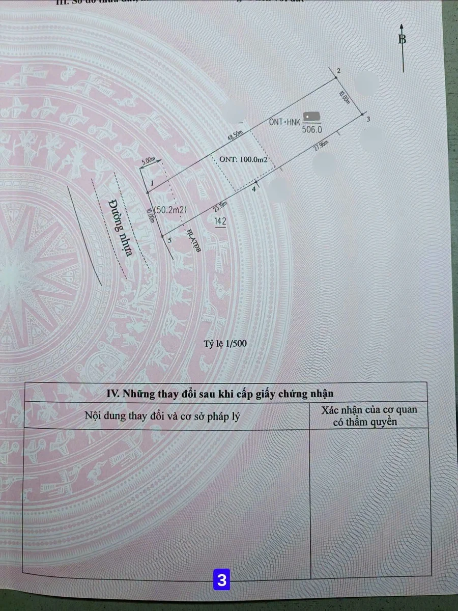 Bán đất vườn 339,9m2 mặt tiền Thạnh Hội 05, phường Tân Khánh (Tân Uyên cũ), giá 4,1 tỷ - Ảnh thu nhỏ 2
