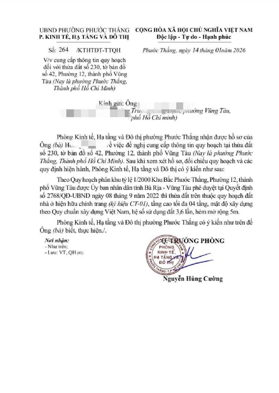 Bán đất sổ riêng thổ cư Phước Thắng, 109m2, Quận 12
