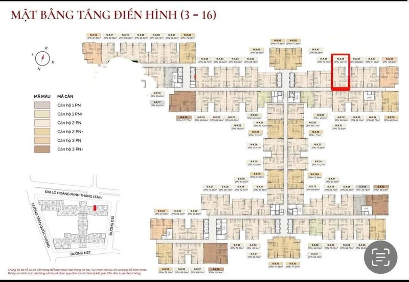 Bán căn hộ FPT Plaza 4 N-15, 69,7m2, 2 phòng ngủ, giá 4,2 tỷ tại Ngũ Hành Sơn, Đà Nẵng
