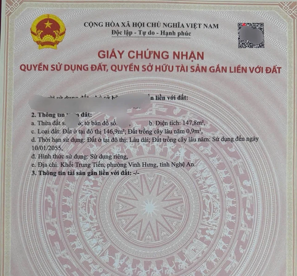 Bán lô đất 147m2 Phường Vinh Hưng Hóc Môn - Ảnh thu nhỏ 2