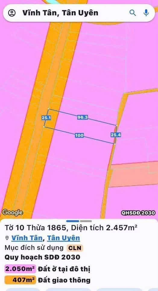 Bán đất mặt tiền Vĩnh Tân, Tân Bình, 2450m² - Ảnh thu nhỏ 4