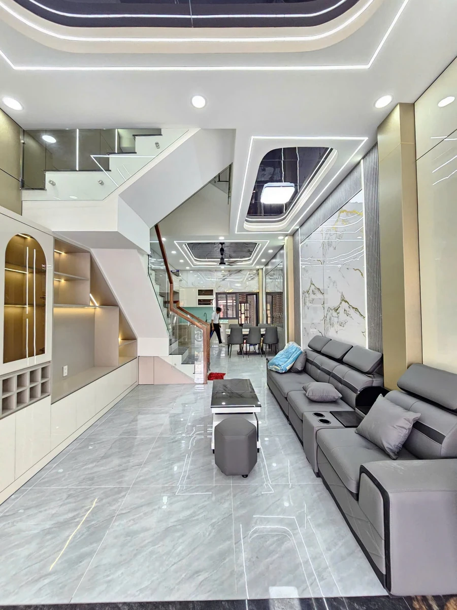 Bán nhà mới hoàn công 76,5m2, 4PN mặt tiền Nguyễn Hữu Cảnh Dĩ An 8.9 tỷ - Ảnh thu nhỏ 4