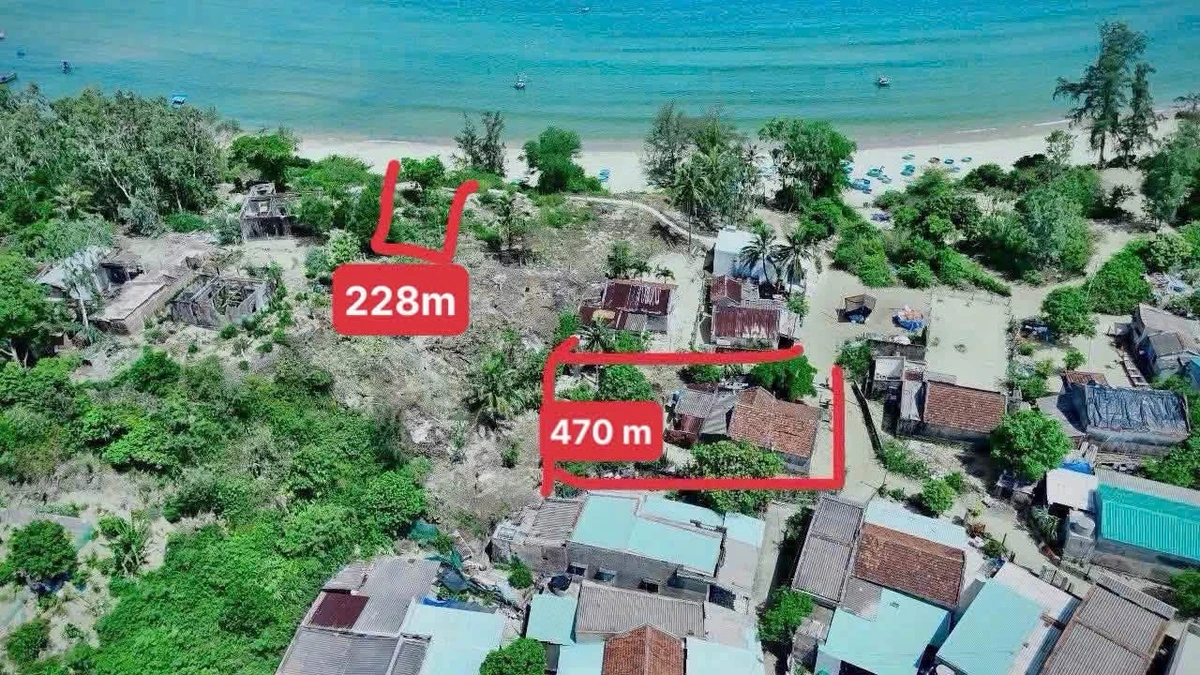 Bán đất 228 m² view biển Mũi Vi Rồng, Bình Định - Ảnh 1