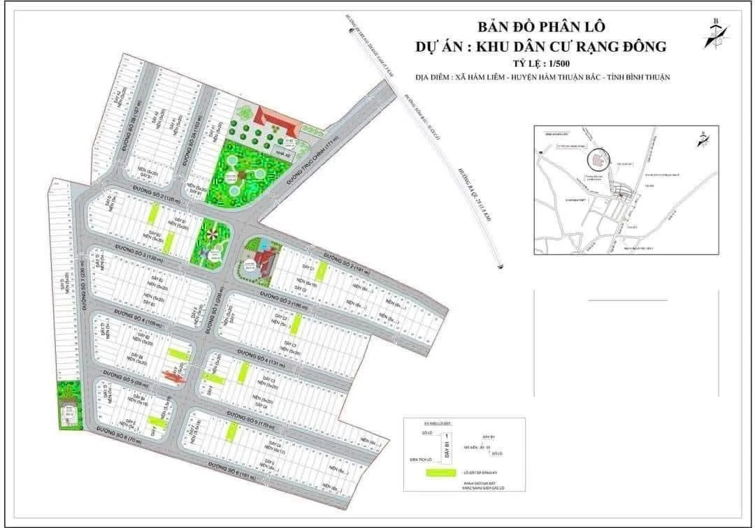 Bán 2 lô đất thổ cư KDC Rạng Đông Hàm Liêm, Phan Thiết - Ảnh thu nhỏ 2